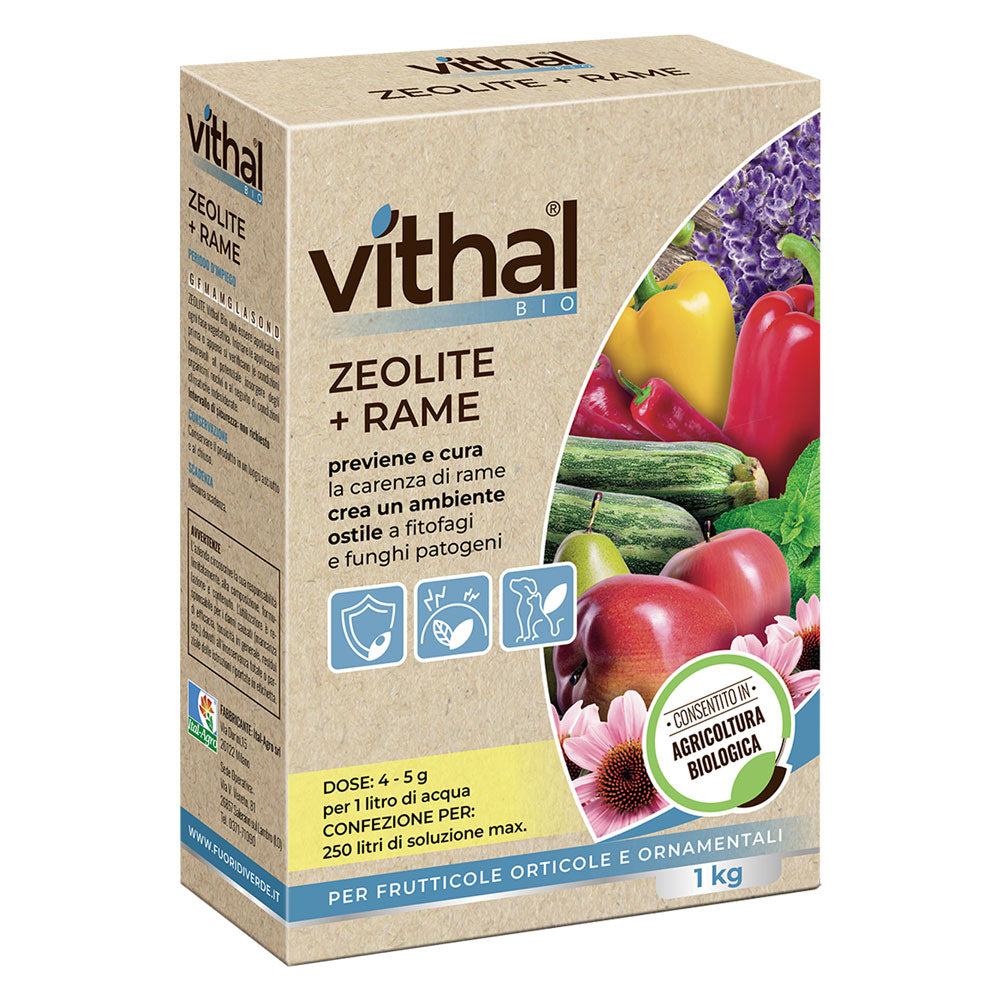 ZEOLITE CON RAME POLVERE MICRONIZZATA  Kg.1