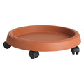 SOUCOUPE RONDE À ROULETTES Ø 25 cm