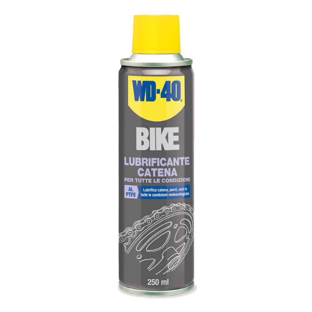 LUBRIFICANTE CATENA PER BICI 'WD-40' 250 ml - per tutte le condizioni