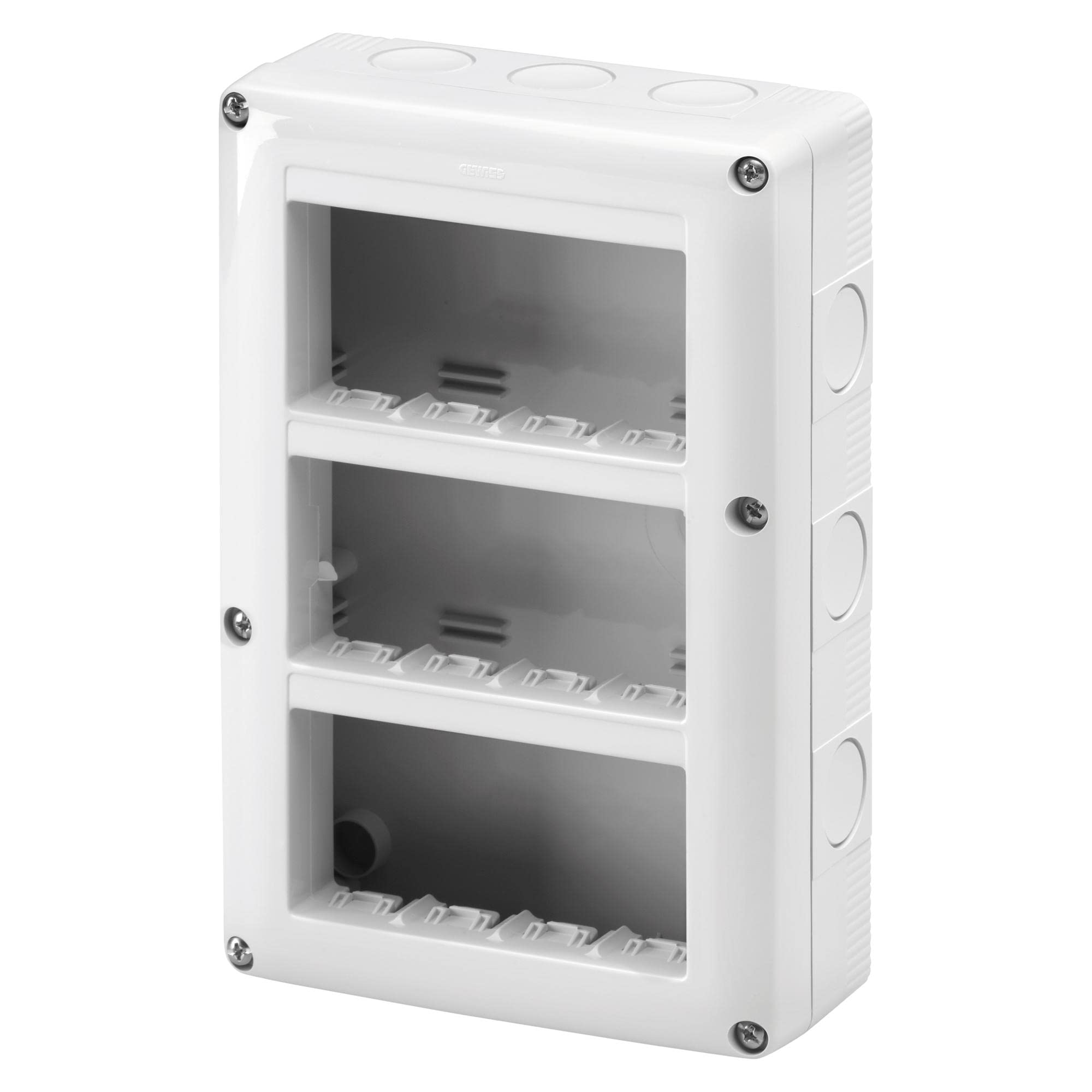 CONTENITORE DA PARETE PER APPARECCHI IP40 'SOLAR' 1 Posto