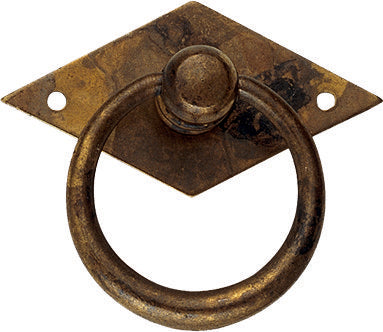 POIGNÉE DE MEUBLE « 12230 » 50x44 mm - Laiton vieilli