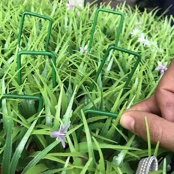 ERDNÄGEL 'U' ZUR BEFESTIGUNG VON RASEN 15 cm - Packung 20 Stück