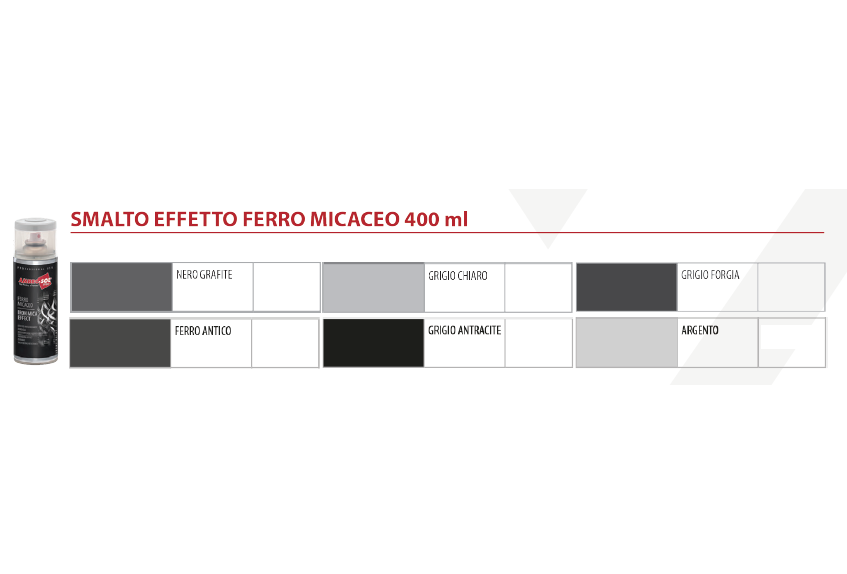 BOMBOLETTA SPRAY FERROMICACEO AMBROSOL 400 ml Grigio antracite