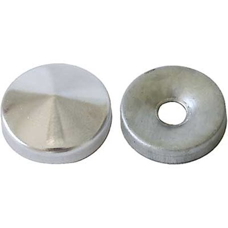 BORCHIA COPRIVITE BOMBATA 12 mm - Ottone lucido