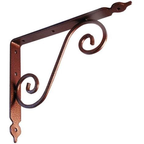 SUPPORT ÉTAGÈRE RUSTIQUE CARDINALE 20x15 cm - Cuivre martelé