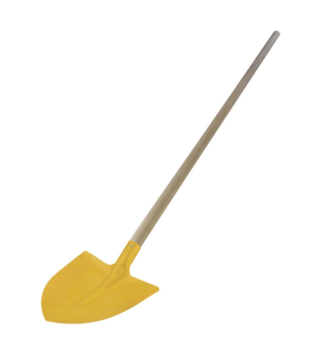 BADILE A PUNTA IN ALLUMINIO C/MANICO N° 0 (300x300 mm) - 1,00 kg