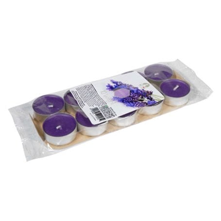 KIT CANDELE PROFUMATE 'TEALIGHT' Confezione 10 pezzi - Gelsomino