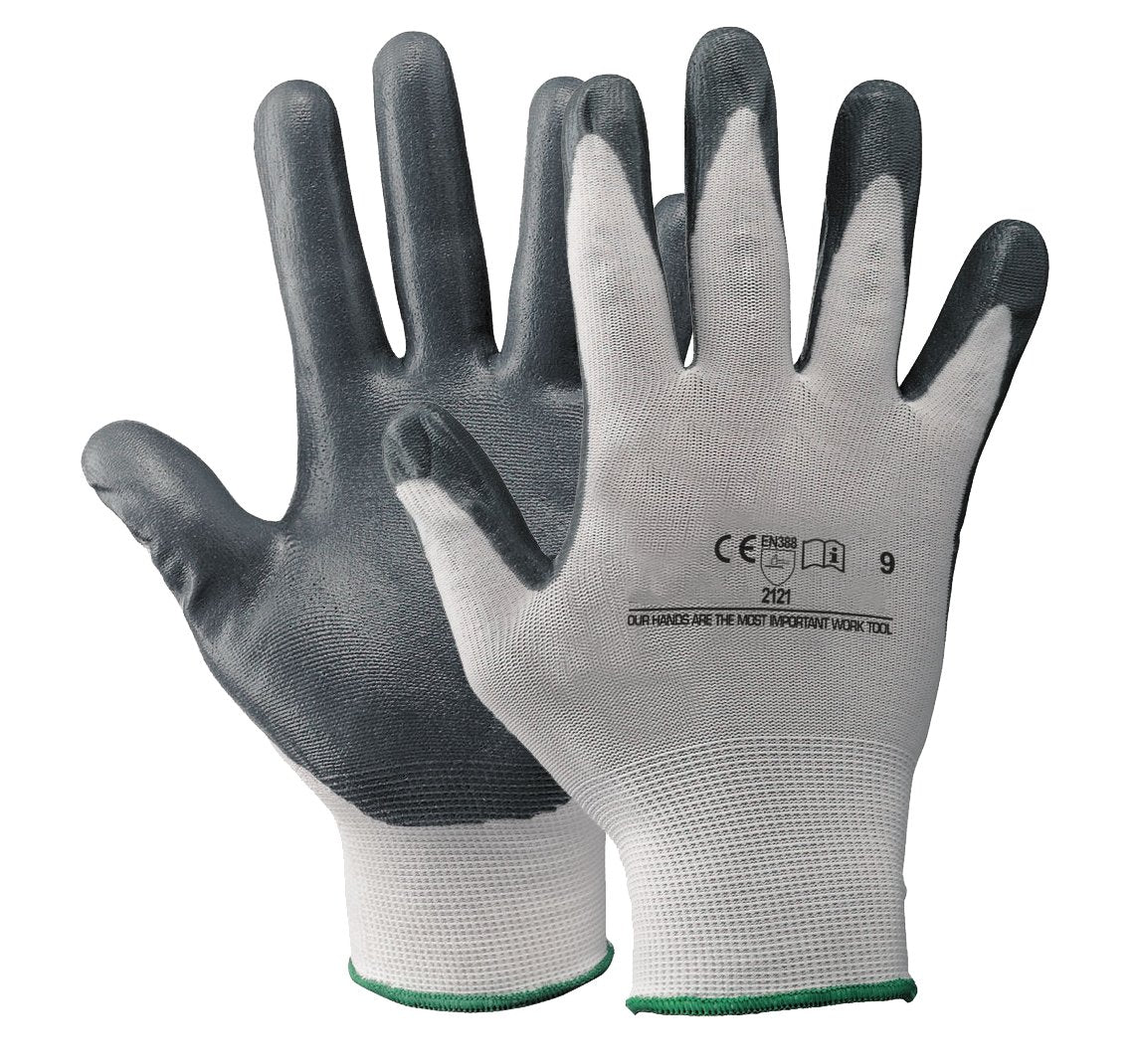GUANTO NYLON/NITRILE SCHIUMATO Tg. 7