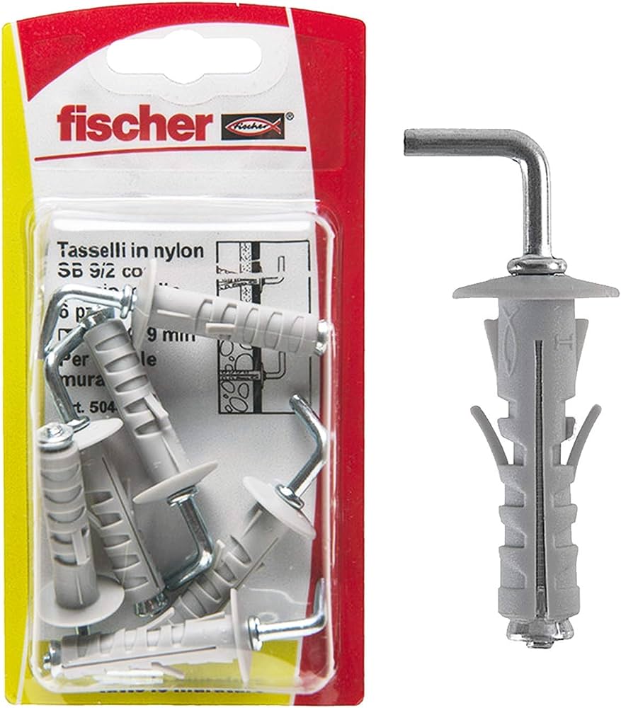 TASSELLO CON GANCIO MEDIO SB 12/2 - Ø 12x45 mm