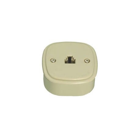 MODULARE TELEFONWANDBUCHSE Stecker 6/4 c