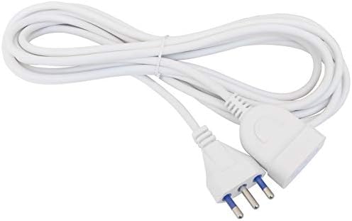 PROLUNGA LINEARE 10A ROSI 5 mt - Colore Bianco