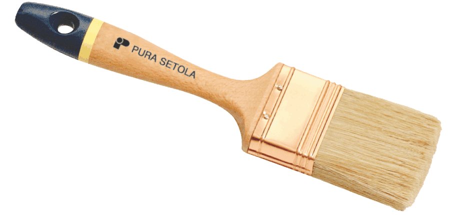 BROSSE PLATE AMÉRICAINE 'S52' 3"