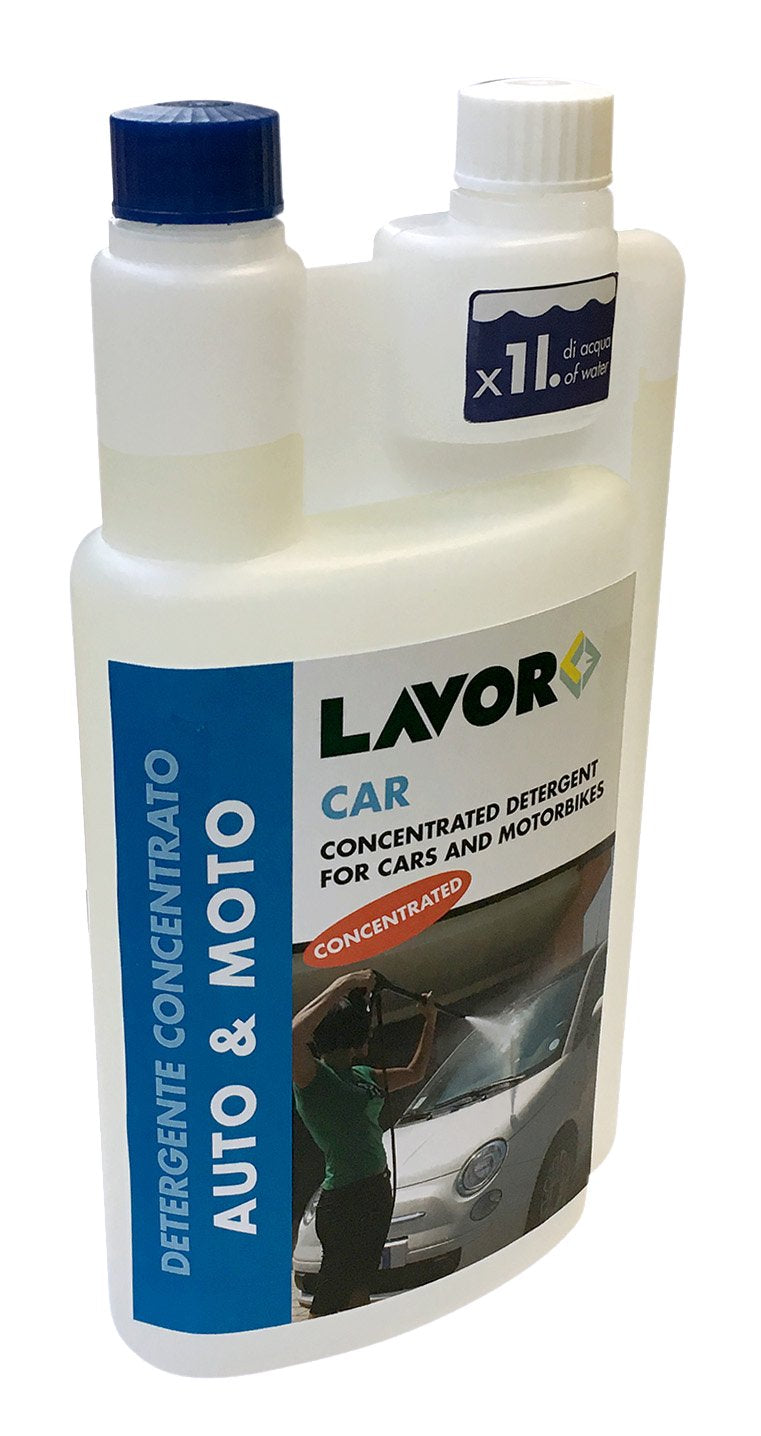 DÉTERGENT VOITURE ET MOTO POUR NETTOYEUR HAUTE PRESSION 'LAVOR' 1 l