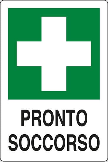 CARTELLO 'PRONTO SOCCORSO  20x30 cm
