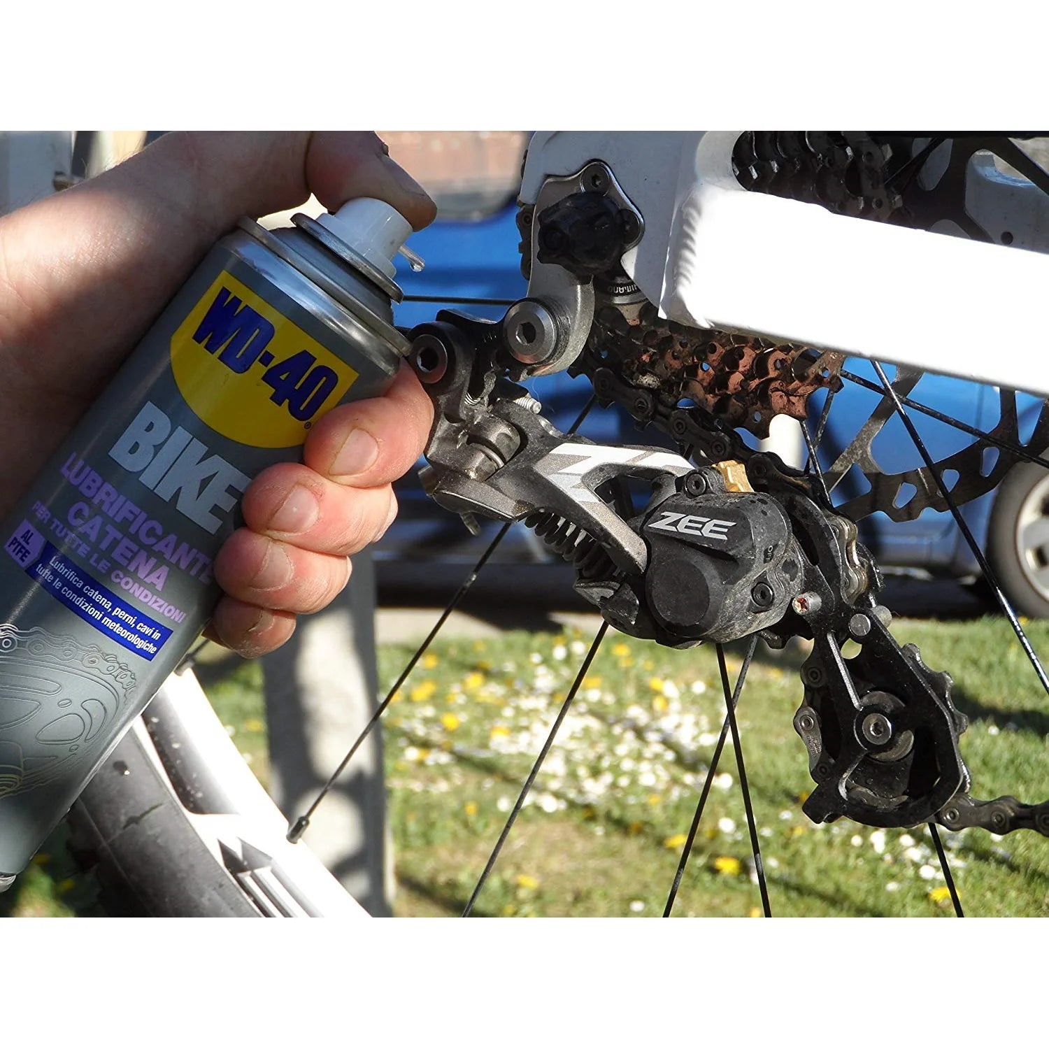 LUBRIFICANTE CATENA PER BICI 'WD-40' 250 ml - per tutte le condizioni