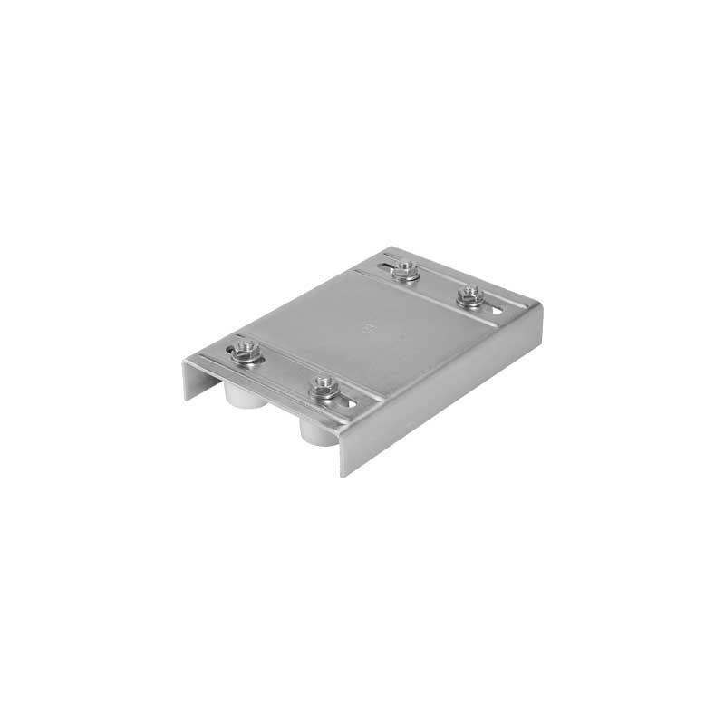 PIASTRA DI GUIDA SUPERIORE A 4 RULLI 200x145 mm