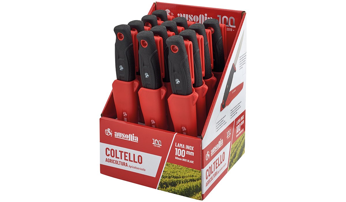 COLTELLO PER AGRICOLTURA AUSONIA Expo 12 pezzi