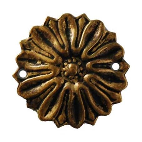 FRONTON POUR MEUBLE Ø 34 mm - Patine antique