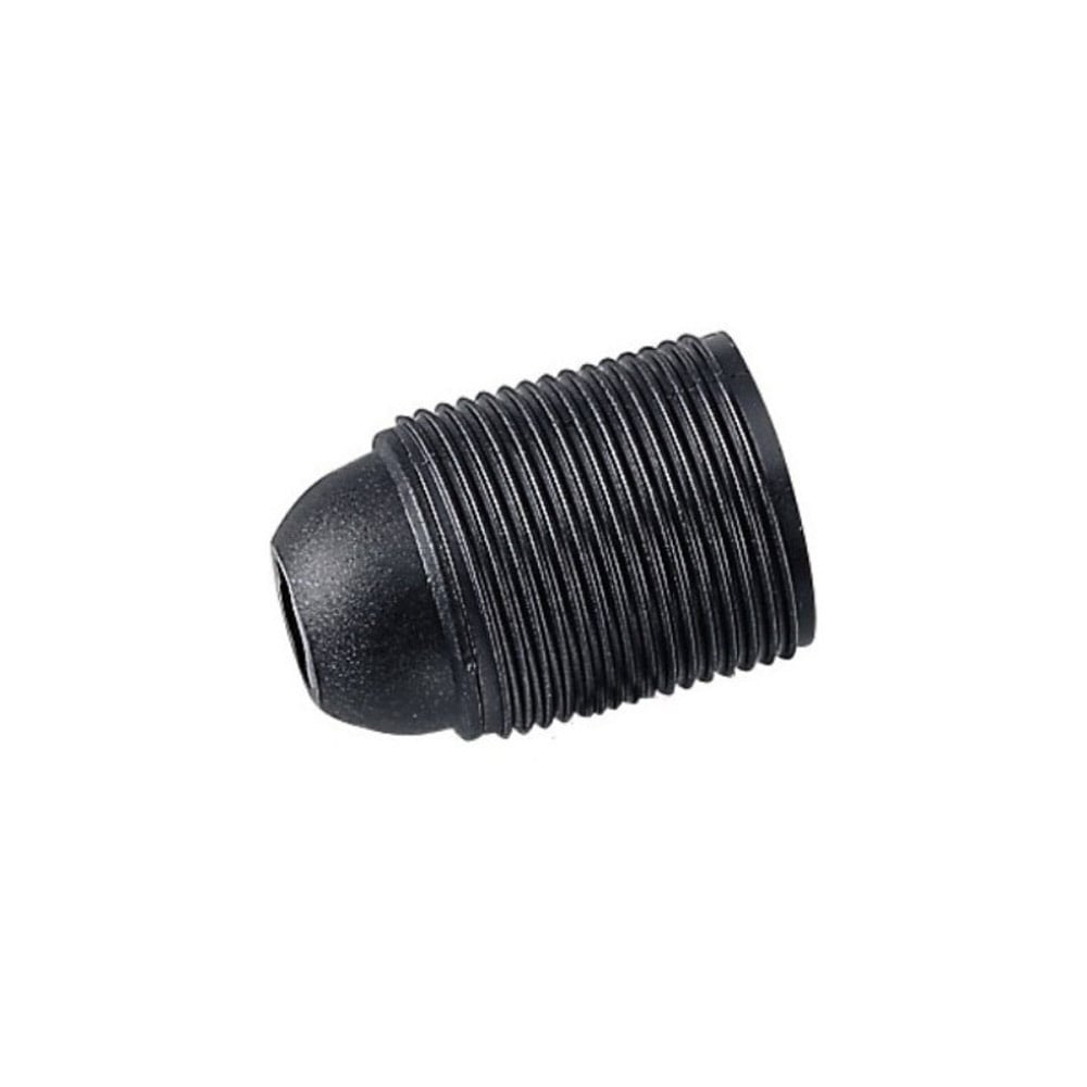 PORTALAMPADA FILETTATO E27 Colore Nero
