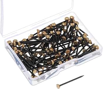 CHIODINI PER GANCI PER QUADRI 30 mm - blister 15 pezzi