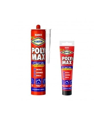 MASTIC D'ÉTANCHÉITÉ « POLY MAX ORIGINAL EXPRESS » BLANC BOSTIK 425 g