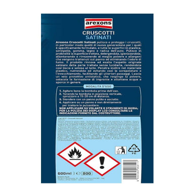 NETTOYANT TABLEAU DE BORD 'LUCIDI' AREXONS 600 ml