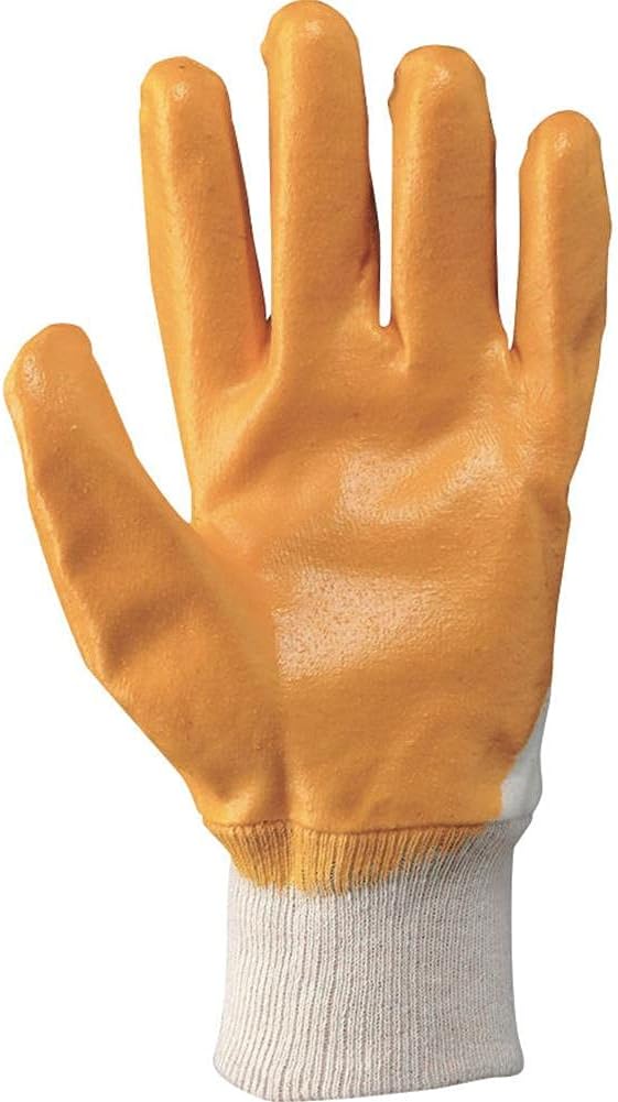GUANTO COTONE/IMPREGNATO NBR GIALLO Tg. 9