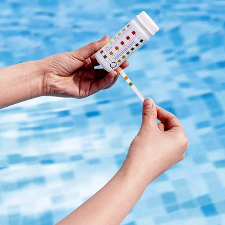 TEST POUR PISCINE BANDES 4 en 1
