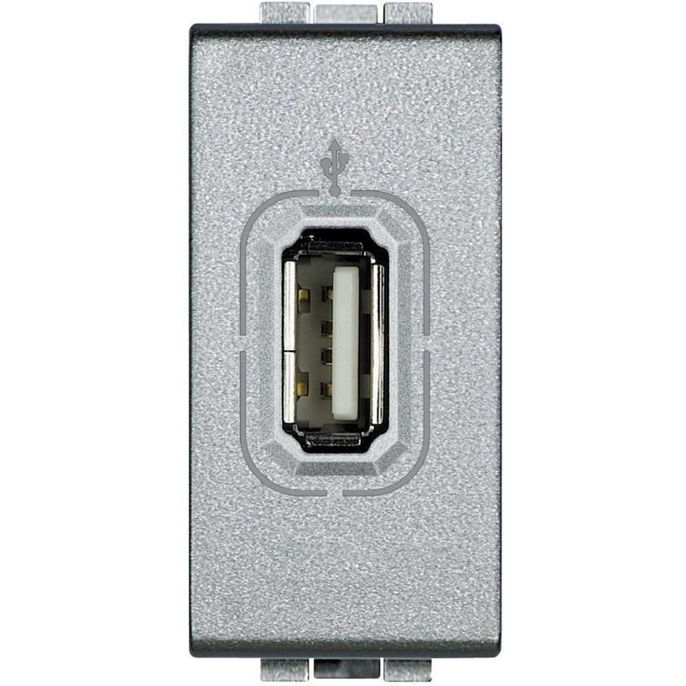 PRISE USB STANDARD Grise