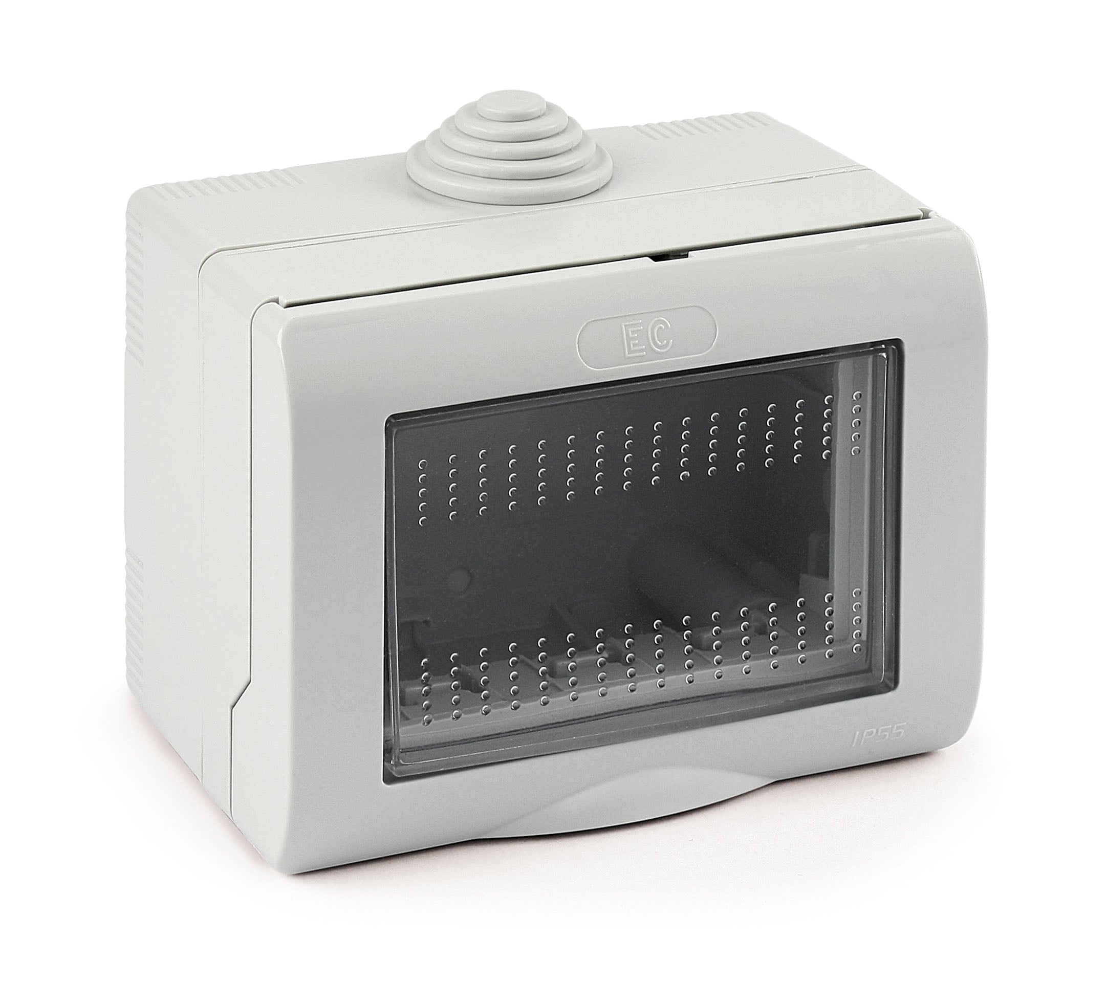 CONTENITORE DA PARETE PER APPARECCHI IP55 3 Posti