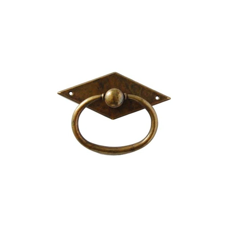 MANIGLIA PER MOBILI '5075' 60x85 mm - Patinato antico