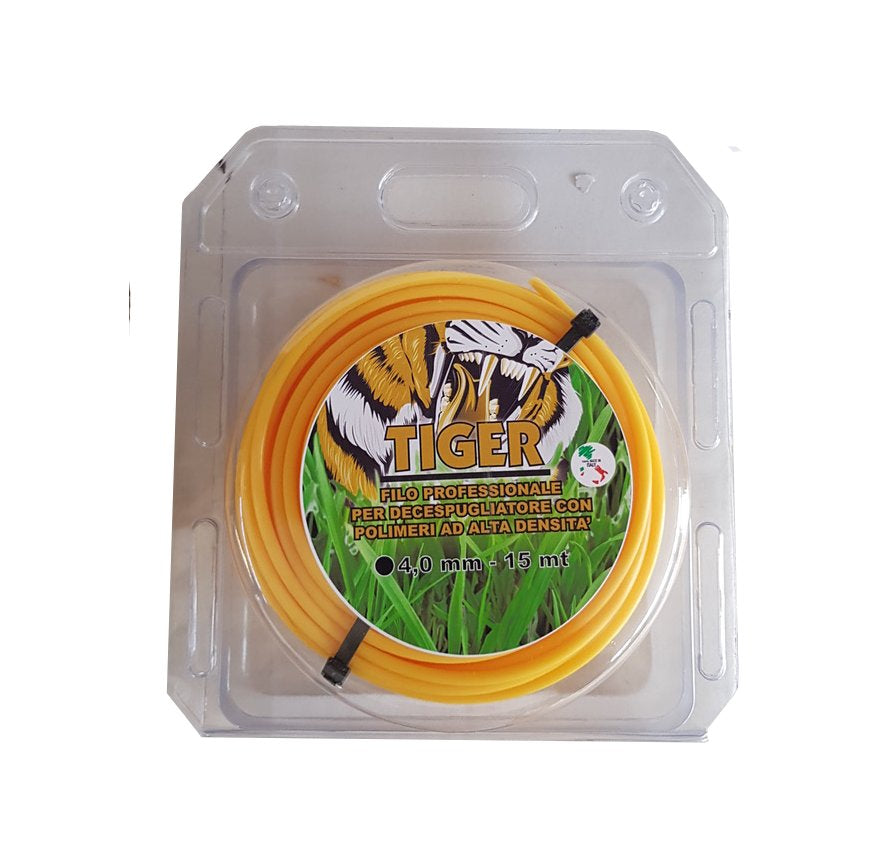 FILO PER DECESPUGLIATORE PROFESSIONALE TONDO 'TIGER' Ø 1,6 mm x 15 mt