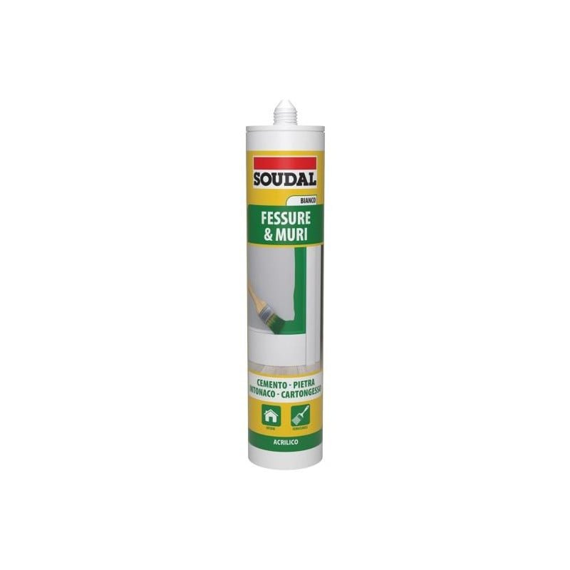 ACRYL-DICHTSTOFF 'TURBO' SOUDAL 300 ml - Weiß