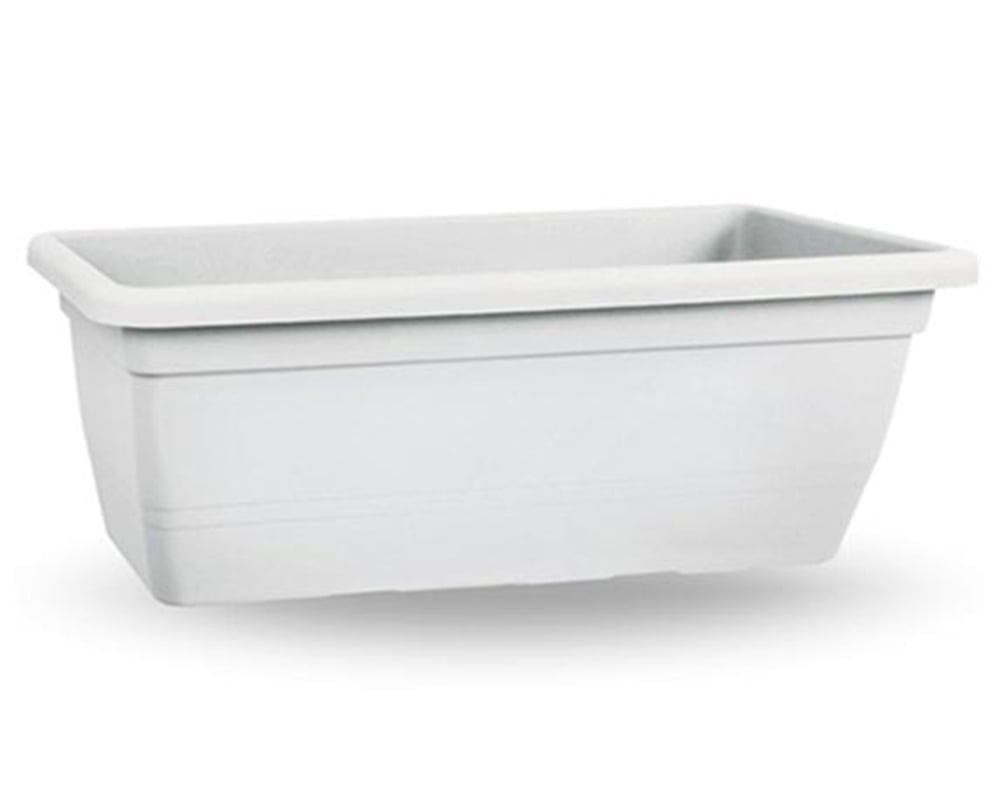 FIORIERA RETTANGOLARE 'ANTHEA' cm 100x45x40h - Colore Bianco