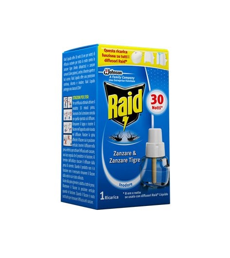 RAID RICARICA LIQUIDA ANTIZANZARE
