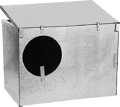 NIDO CHIUSO PER CONIGLI cm 43x25x35h
