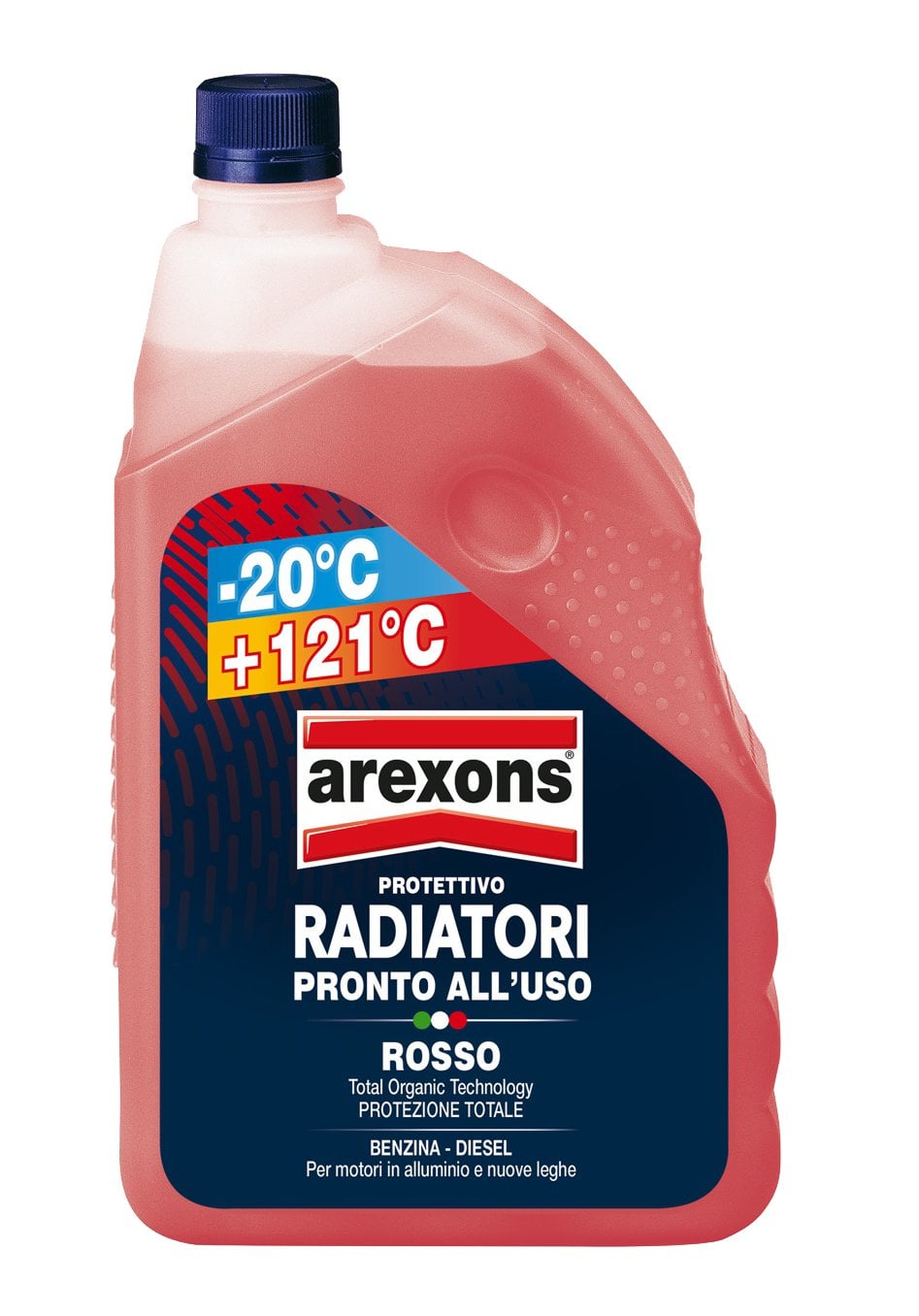 LIQUIDO RADIATORI PRONTO ALL'USO ROSSO AREXONS 2 lt
