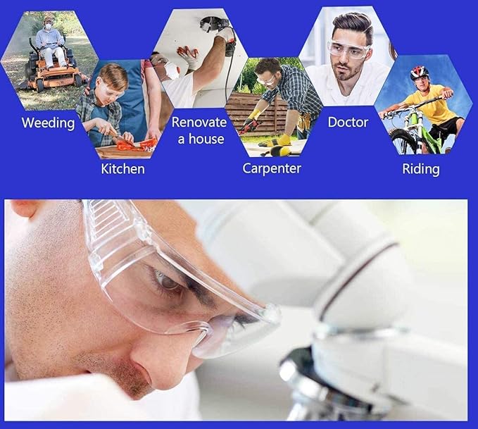 LUNETTES DE PROTECTION CARDINAL SUPERPOSABLES Verres incolores