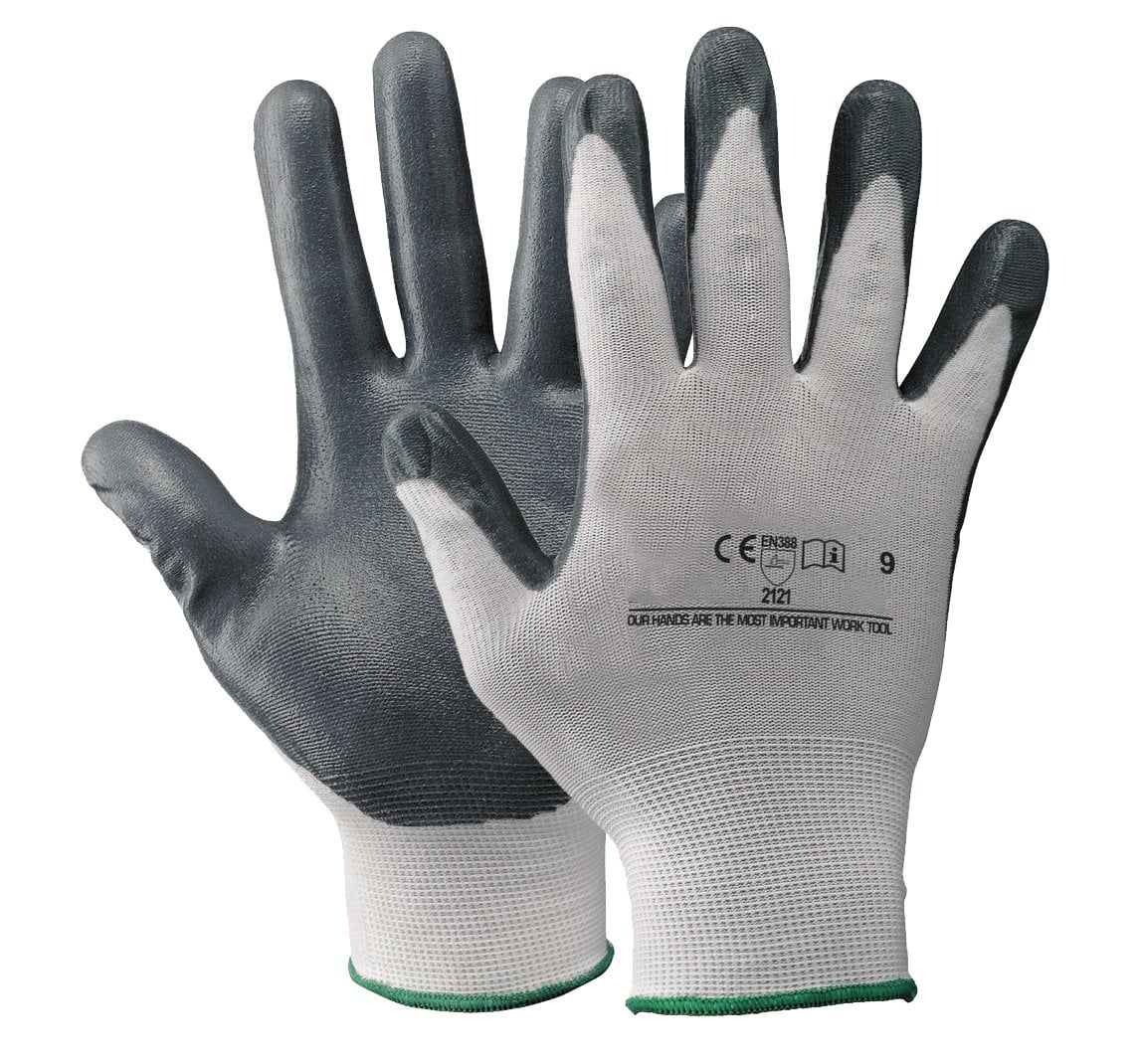 GUANTO NYLON/NITRILE SCHIUMATO Tg. 9