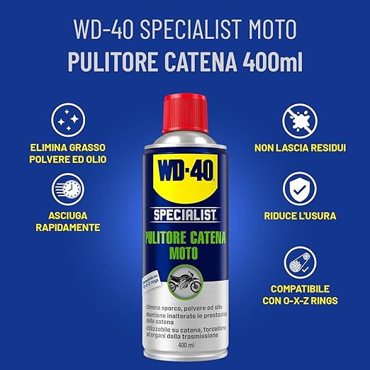 KETTENREINIGER FÜR MOTORRÄDER 'WD-40' 400 ml