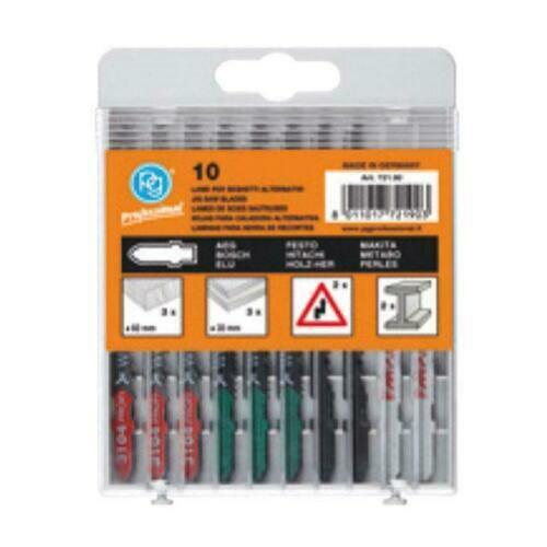 SÄGEBLÄTTERSATZ FÜR STICHSÄGE ANSCHLUSS BOSCH Packung 10 Stück