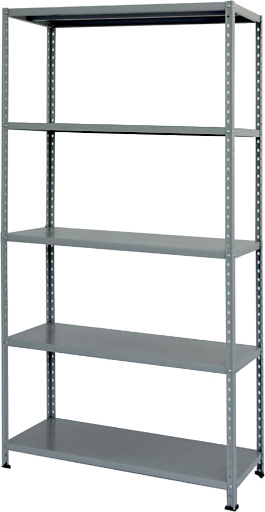 SCAFFALE COMPONIBILE IN KIT 'PESANTE'  120x40 cm - angolari esterni 2 mt