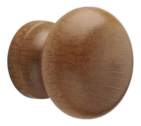 POMOLO LEGNO VERNICIATO "101" Ø 30 - Noce chiaro