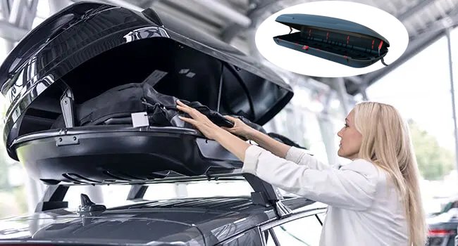 COFFRE DE TOIT POUR VOITURE 1320x778x345h mm