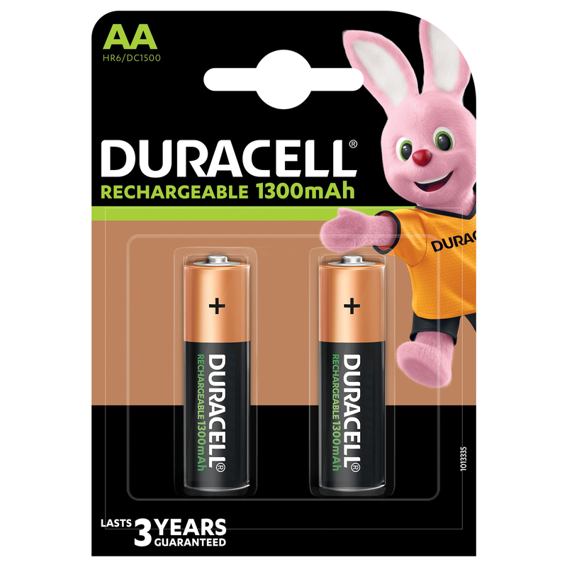 PILE RICARIBILI 'DURALOCK' STILO 2400 mAh - Blister 2 Pezzi