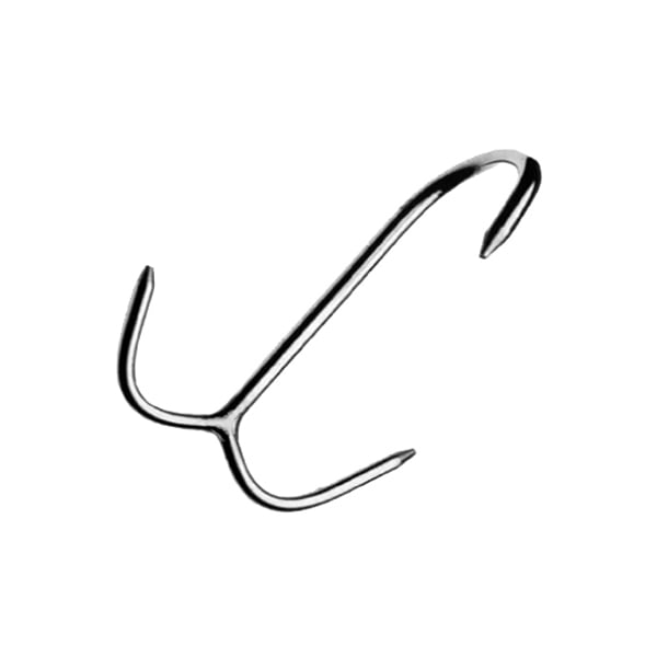 GANCIO AD ANCORA 3 PUNTE 120x6 mm