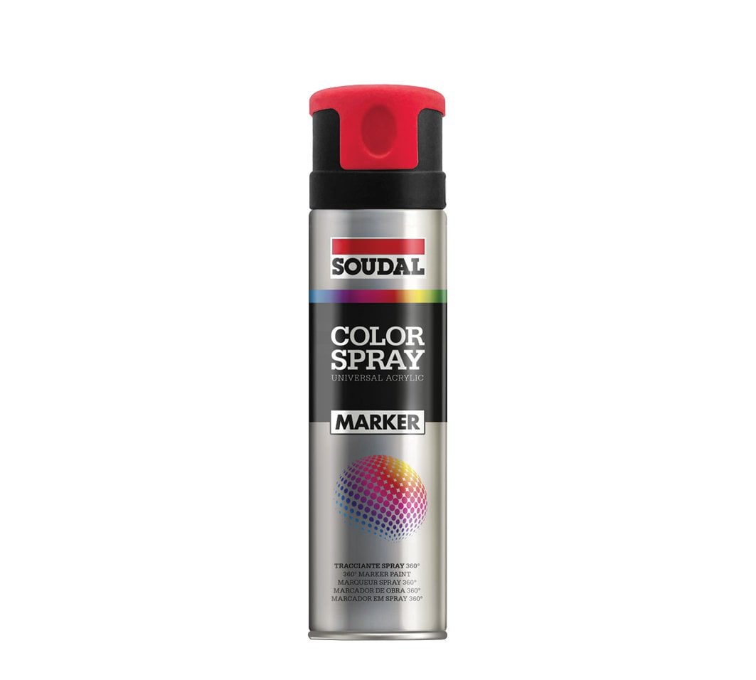 SPRAY TRACCIANTE FLUORESCENTE SOUDAL 500 ml - Giallo