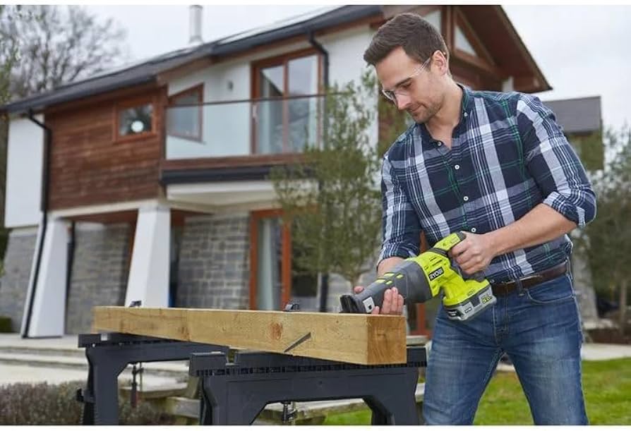 AKKU-SÄBELSÄGE 'R18RS-0' RYOBI 18V