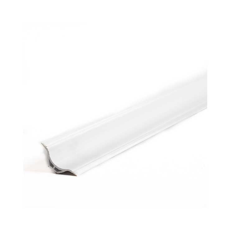 PROFIL HYGIÉNIQUE AVEC FLANCS SOUPLES 29x10h mm - 2,50 m