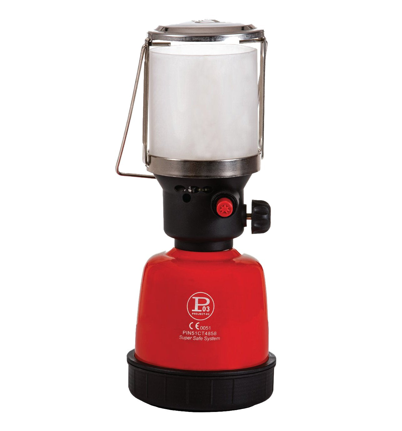 Camping-Gaslampe Piezozündung 190 g